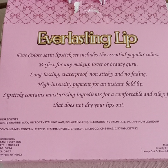 New!Viral Bow Lipstick Set - Picture 4 of 5